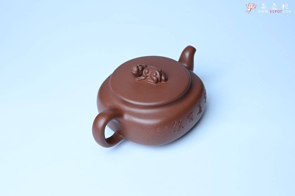 紫砂壶图片：美壶特惠 精致优质紫泥祥瑞壶 难度大 茶人醉爱 - 紫砂壶信息网