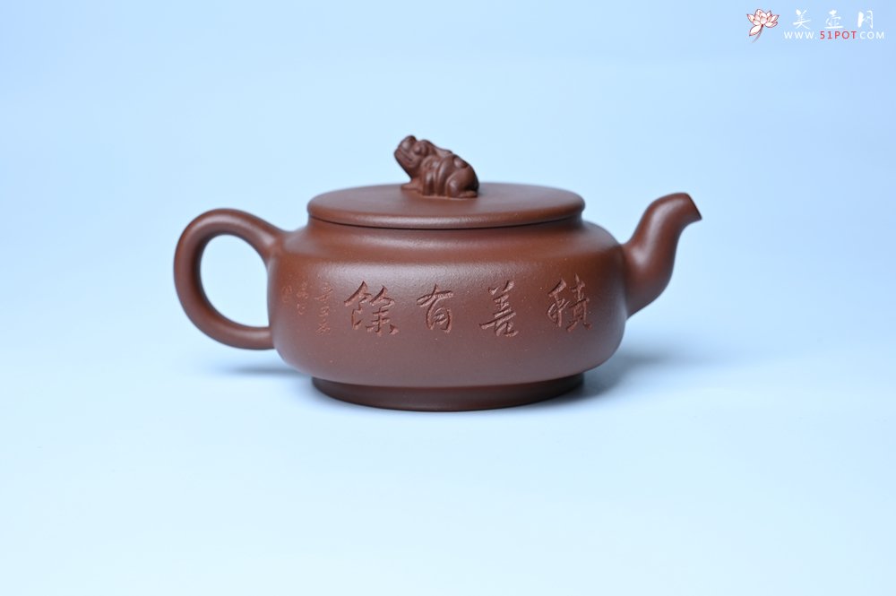 紫砂壶图片：美壶特惠 精致优质紫泥祥瑞壶 难度大 茶人醉爱 - 紫砂壶信息网