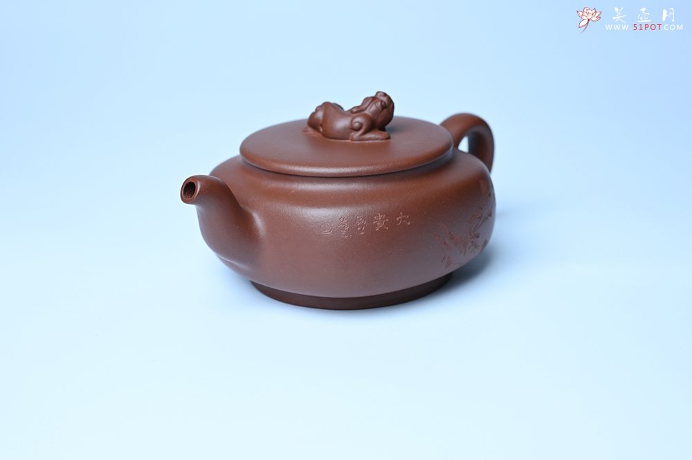 紫砂壶图片：美壶特惠 精致优质紫泥祥瑞壶 难度大 茶人醉爱 - 紫砂壶信息网