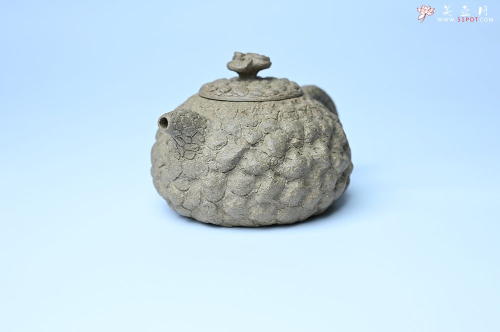 紫砂壶图片：美壶特惠 全手工老青段供春壶 肌理有老树瘿的感觉 灰常赞 - 紫砂壶信息网