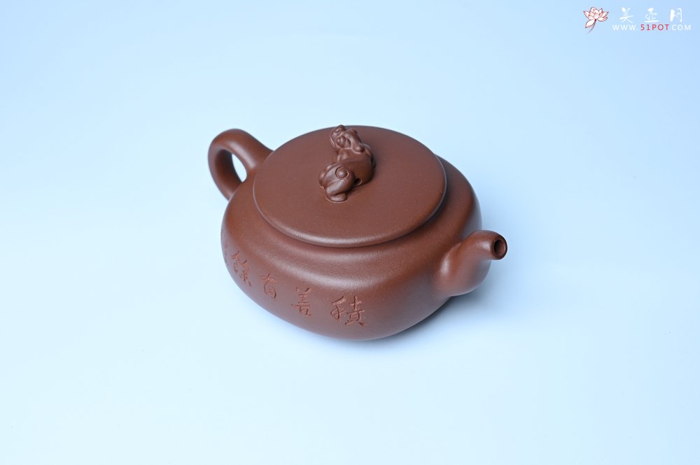 紫砂壶图片：美壶特惠 精致优质紫泥祥瑞壶 难度大 茶人醉爱 - 紫砂壶信息网