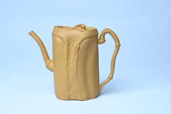 美壶特惠 黄金段泥全手工君竹壶 茶人醉爱 - 紫砂壶信息网