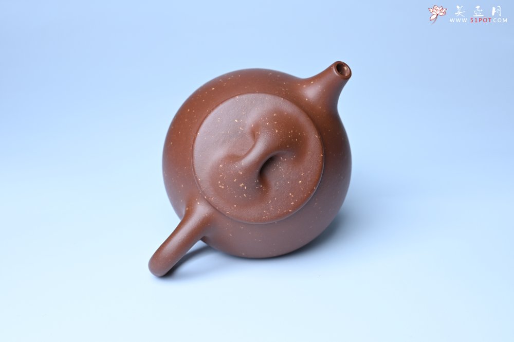 紫砂壶图片：美壶特惠 精致特好紫玉金砂满瓢景舟石瓢壶 做工和泥料不输千元作品 - 紫砂壶信息网