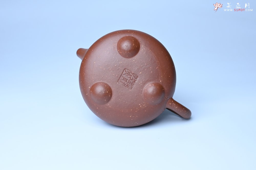 紫砂壶图片：美壶特惠 精致特好紫玉金砂满瓢景舟石瓢壶 做工和泥料不输千元作品 - 紫砂壶信息网