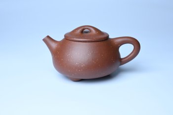 美壶特惠 精致特好紫玉金砂满瓢景舟石瓢壶 做工和泥料不输千元作品 - 紫砂壶信息网