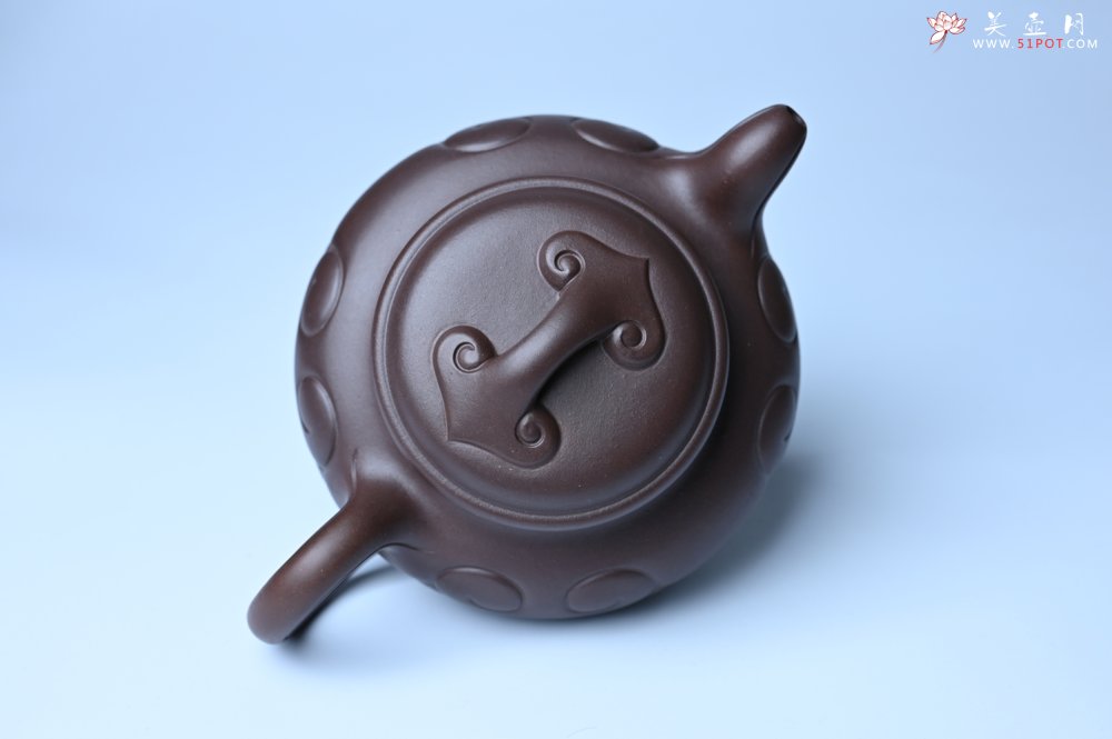 紫砂壶图片：美壶特惠 精致特好老紫泥仿古如意壶 茶人醉爱 - 紫砂壶信息网