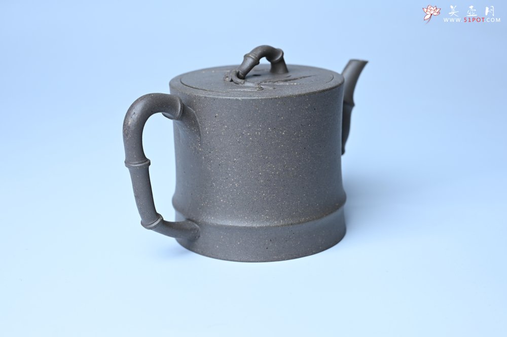 紫砂壶图片：美壶特惠 精致特好青段泥竹段壶 矿物质丰富 茶人醉爱 - 紫砂壶信息网