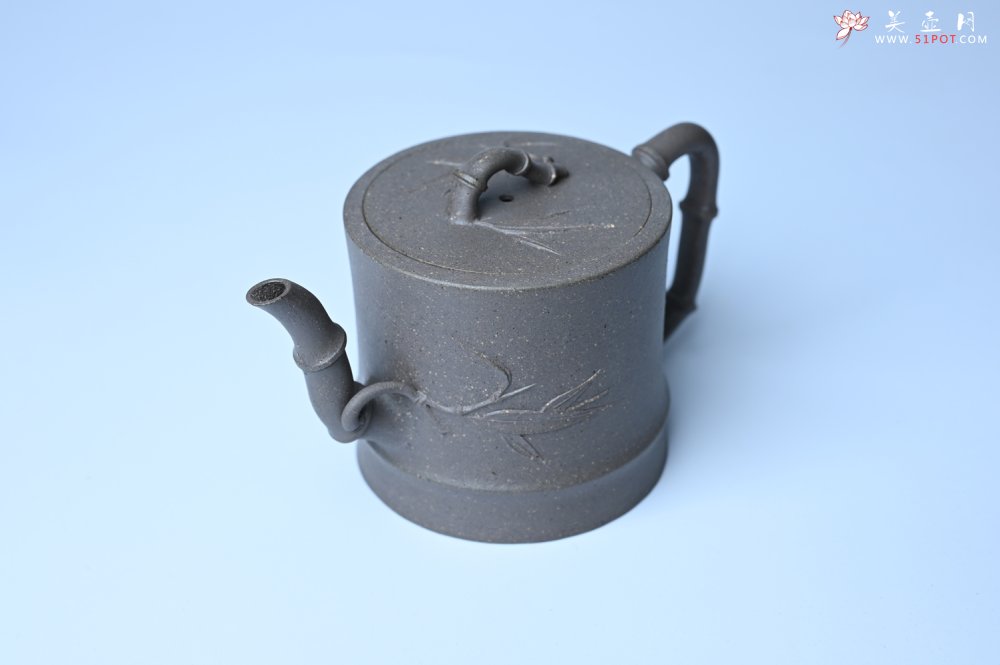 紫砂壶图片：美壶特惠 精致特好青段泥竹段壶 矿物质丰富 茶人醉爱 - 紫砂壶信息网
