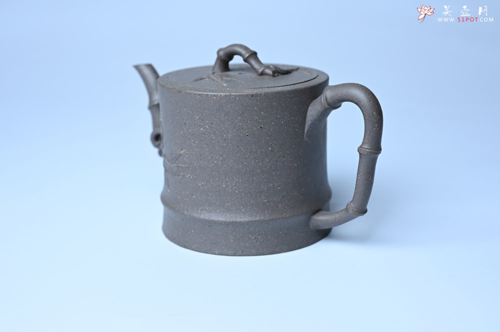 紫砂壶图片：美壶特惠 精致特好青段泥竹段壶 矿物质丰富 茶人醉爱 - 紫砂壶信息网