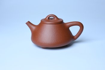 美壶特惠 精致特好黄龙山宝山矿区红降坡泥小子冶石瓢壶 - 紫砂壶信息网