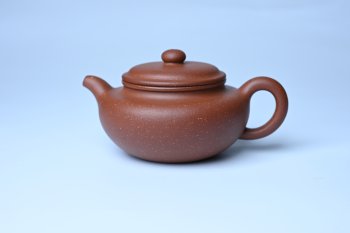 美壶特惠 精致特好共生紫砂矿扁古壶 矿物质丰富 茶人醉爱 - 紫砂壶信息网